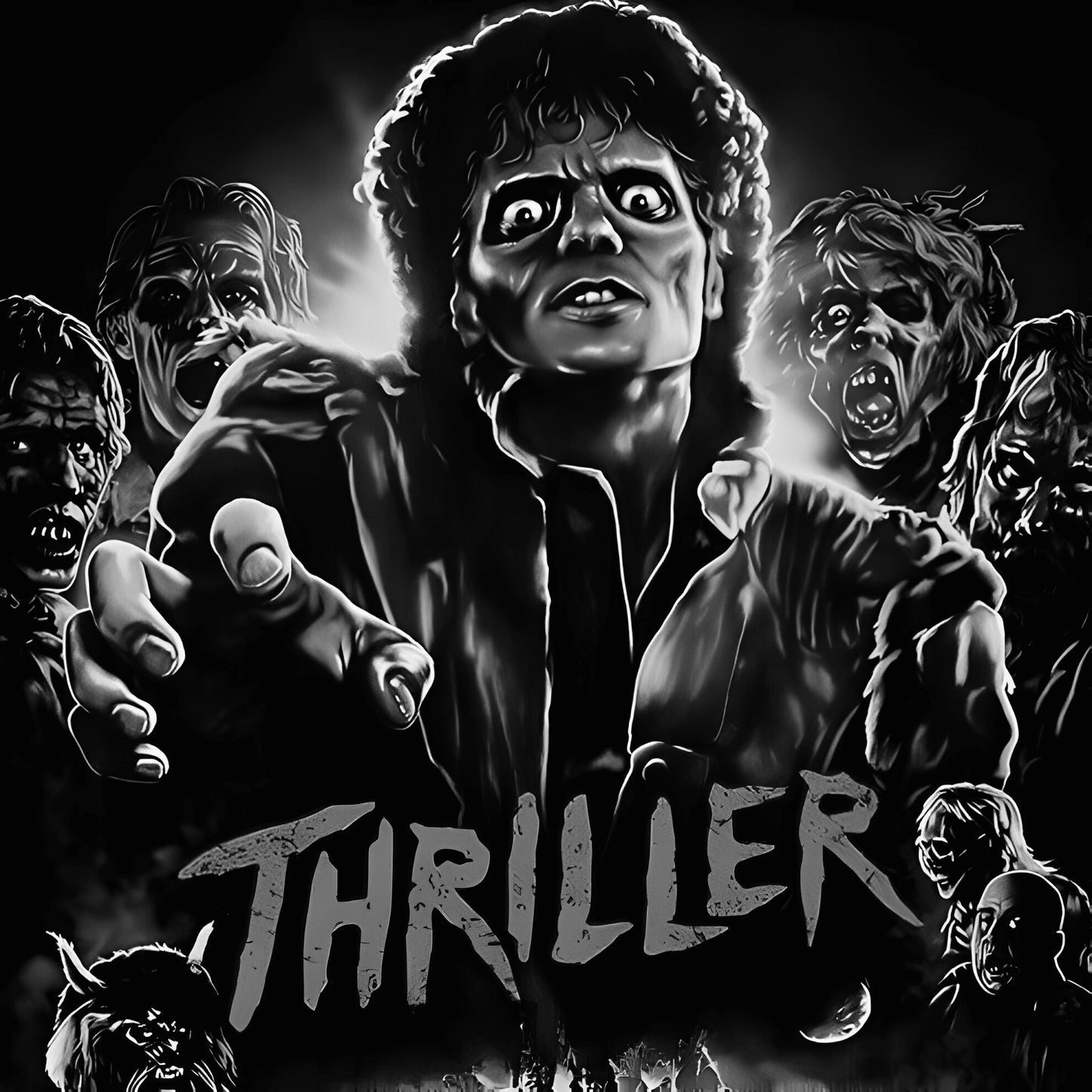 Thriller - Glow In The Dark Sticker