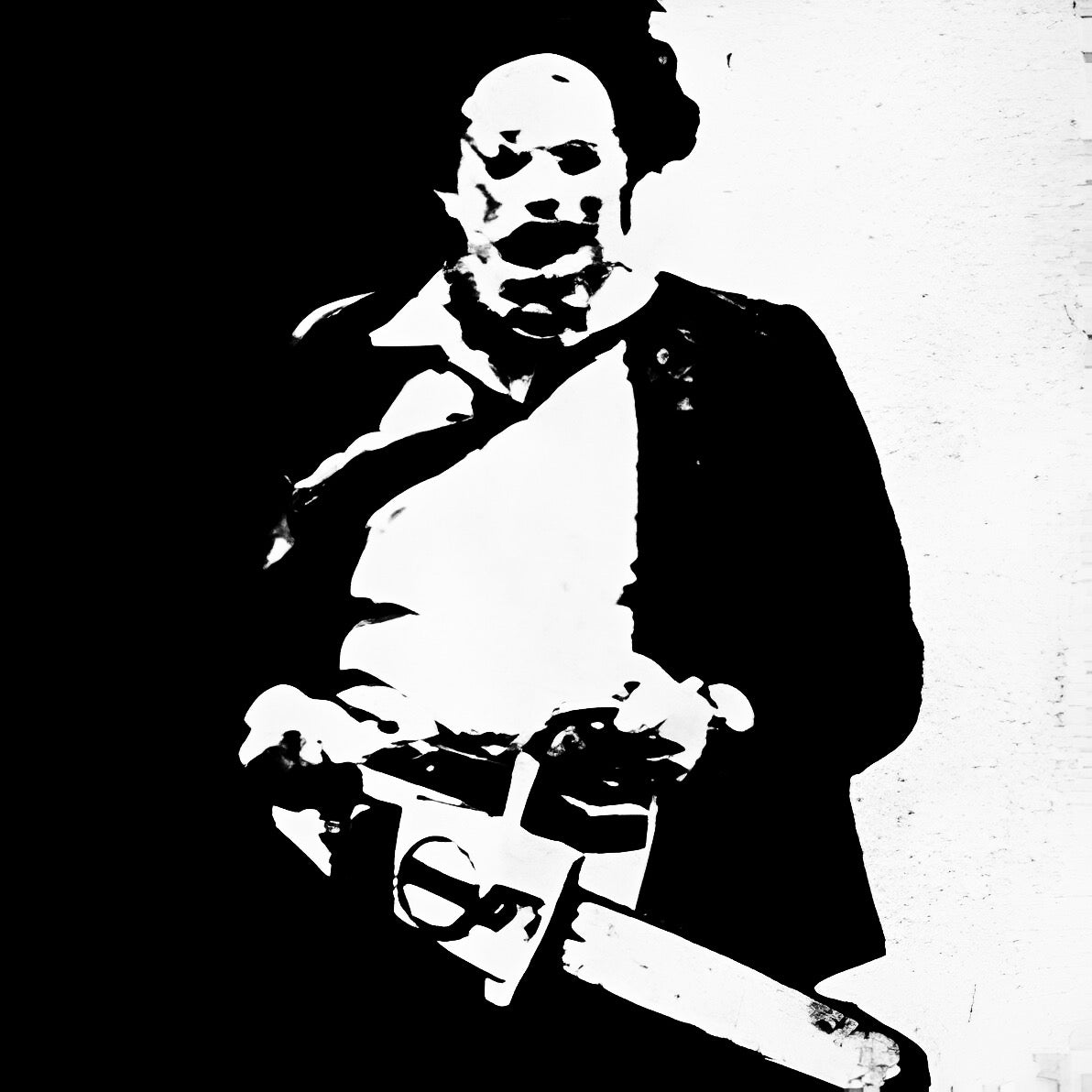 The Texas Chain Saw Massacre - Glow In The Dark Sticker