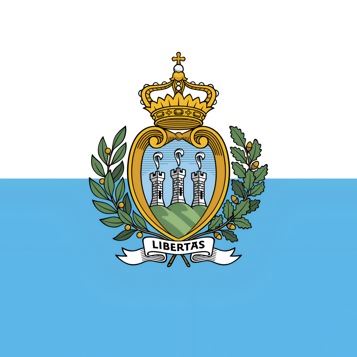 San Marino Flag