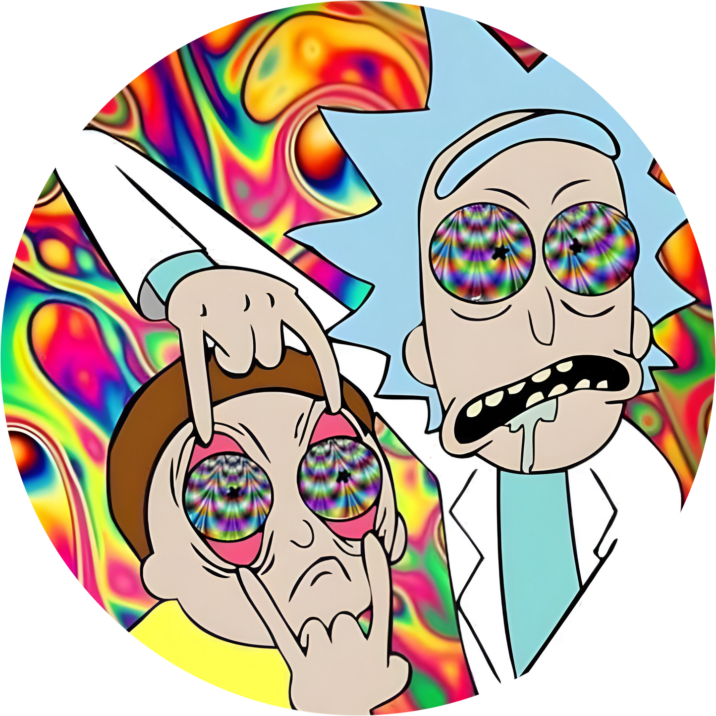 Trippy Rick & Morty