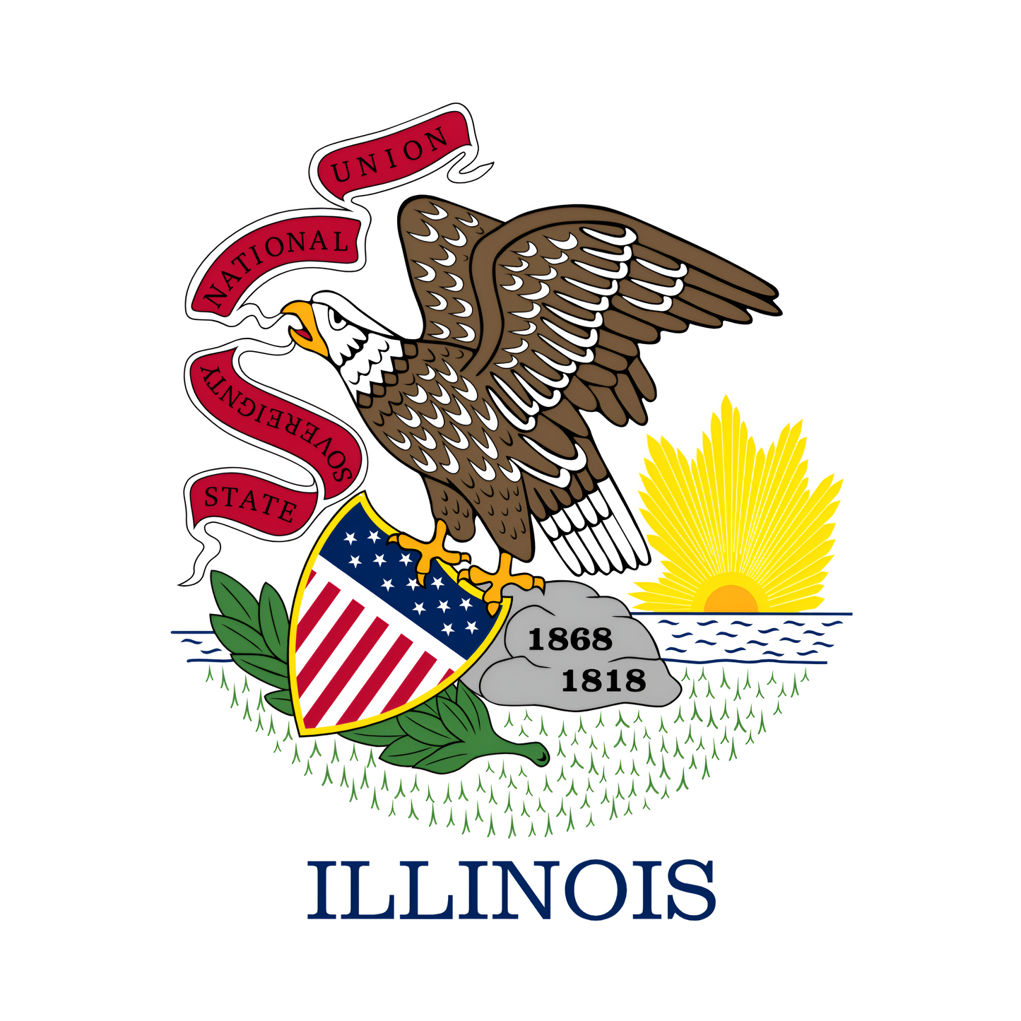 Illinois State Flag