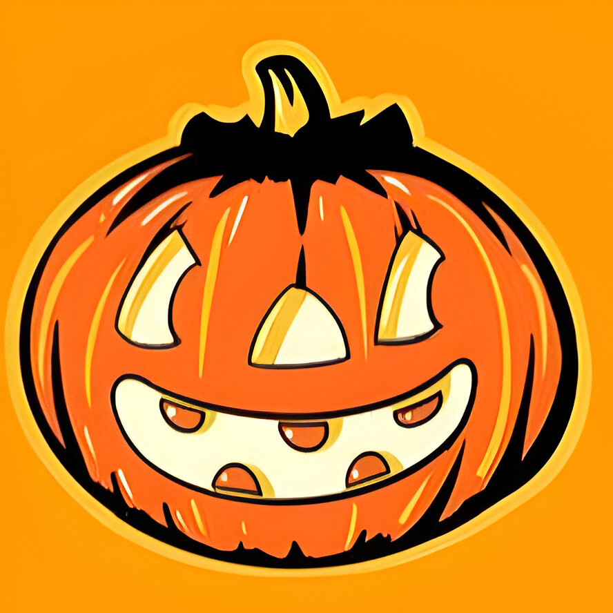Vintage Halloween Jack O' Lantern