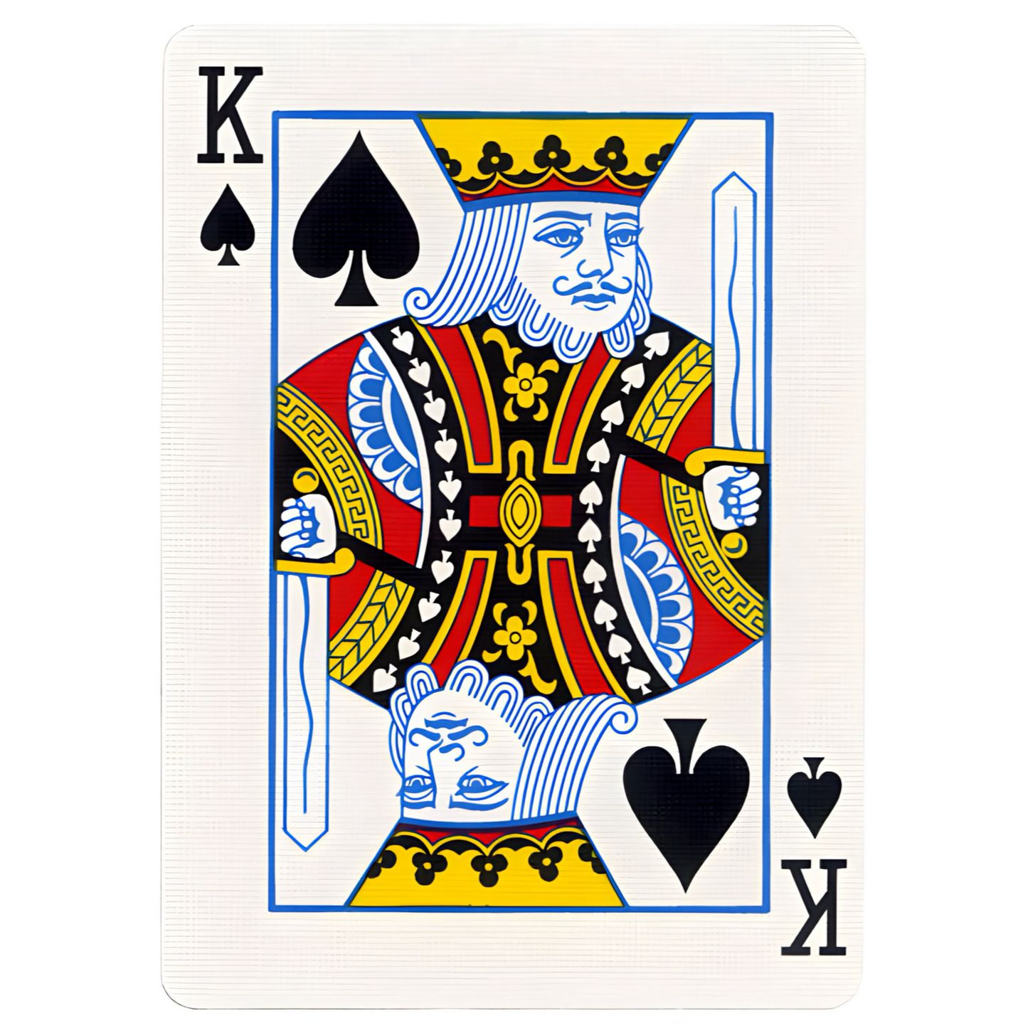 King Of Spades Playing Card