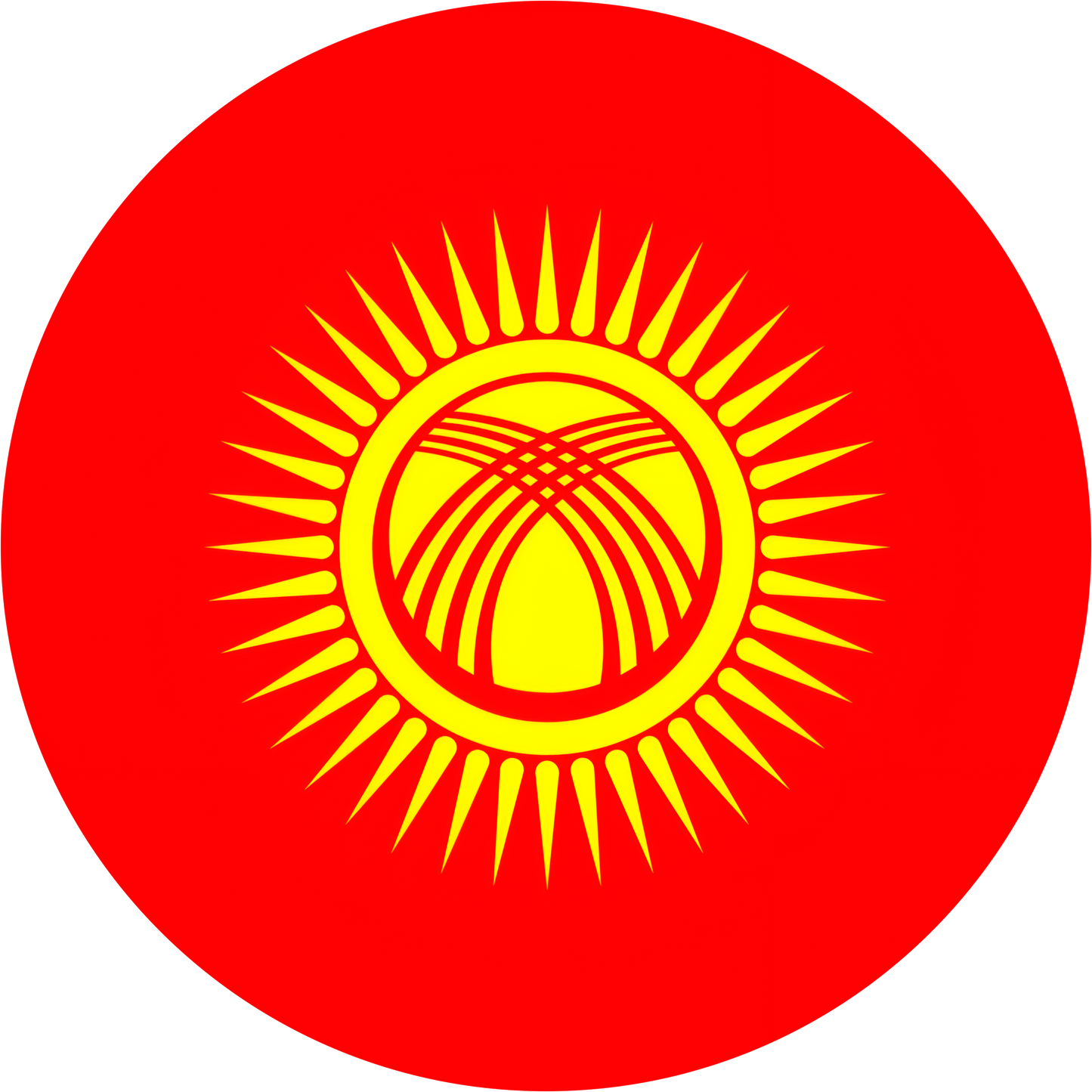 Kyrgyzstan Flag