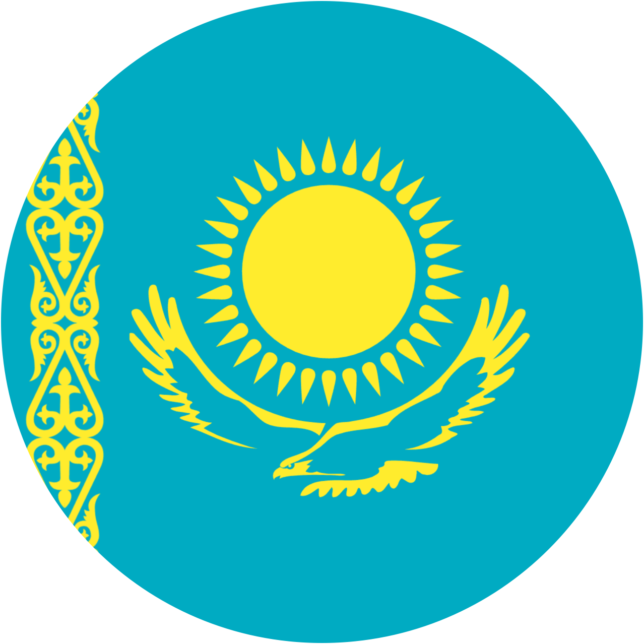 Kazakhstan Flag