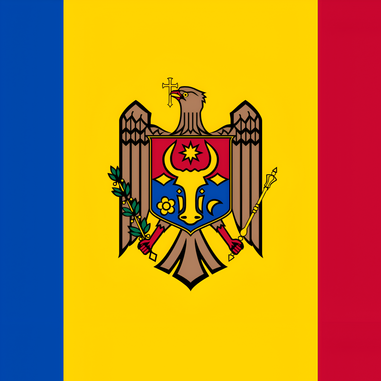 Moldova Flag