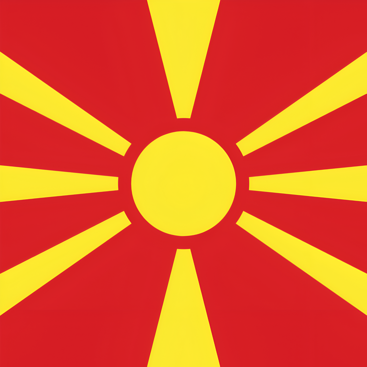 North Macedonia Flag
