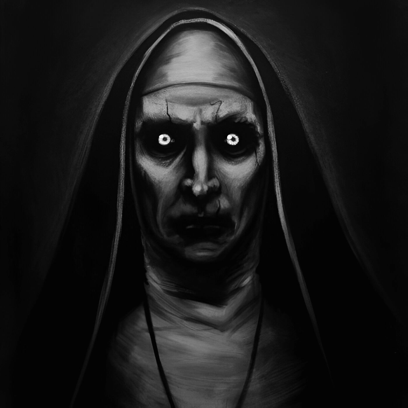 The Nun - Glow In The Dark Sticker