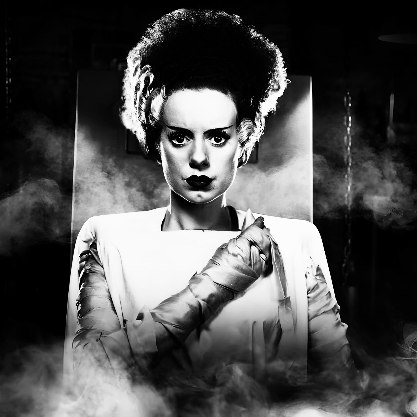 Universal Classic Bride Of Frankenstein - Glow In The Dark Sticker