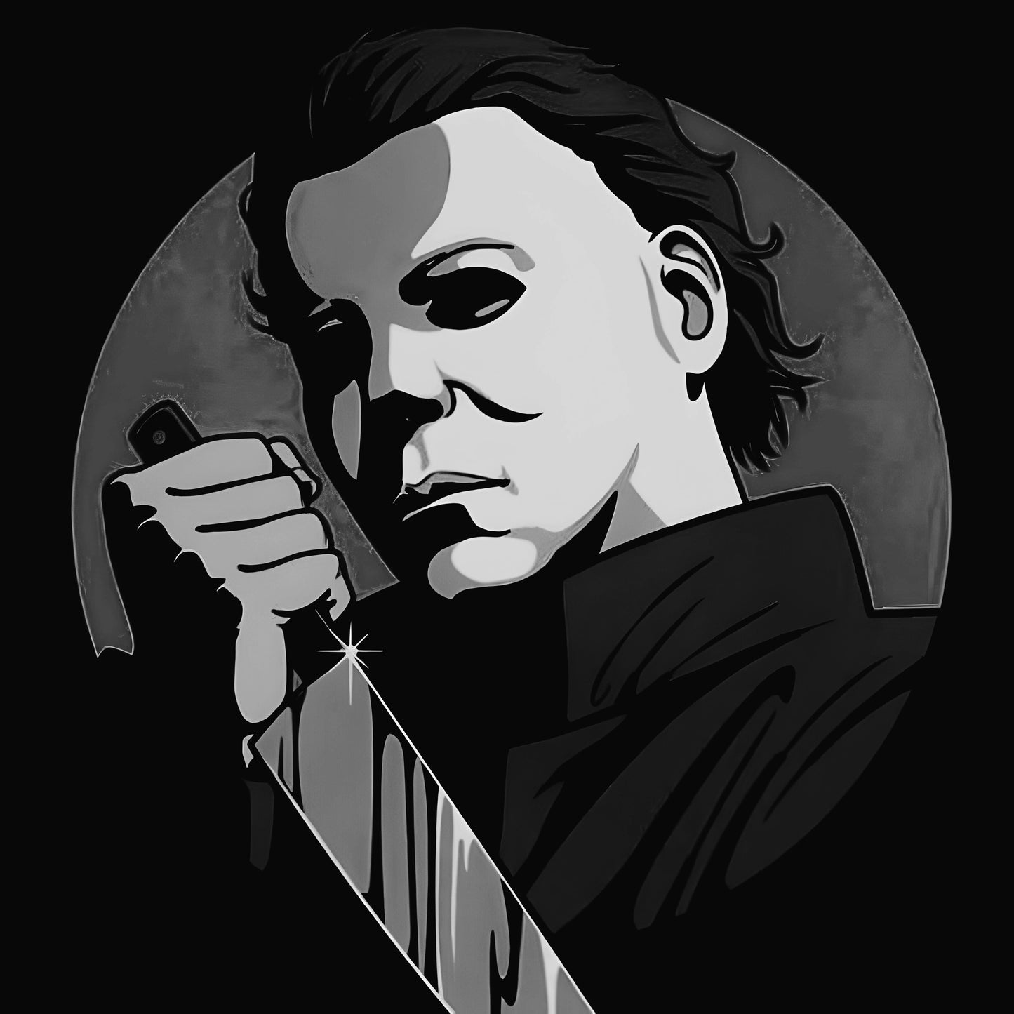 Michael Myers #4 - Glow In The Dark Sticker