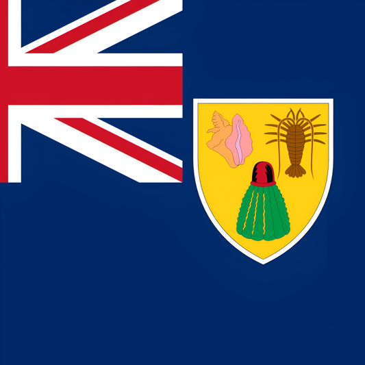 Turks and Caicos Islands Flag