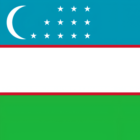 Uzbekistan Flag