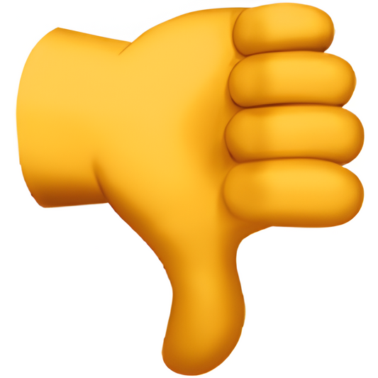 Thumbs Down Emoji