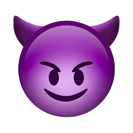 Smiling Face With Horns Emoji