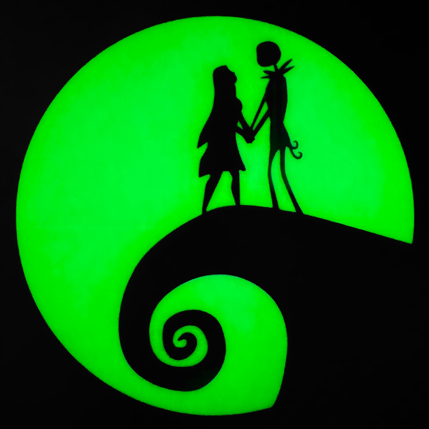 Nightmare Before Christmas - Glow In The Dark Sticker