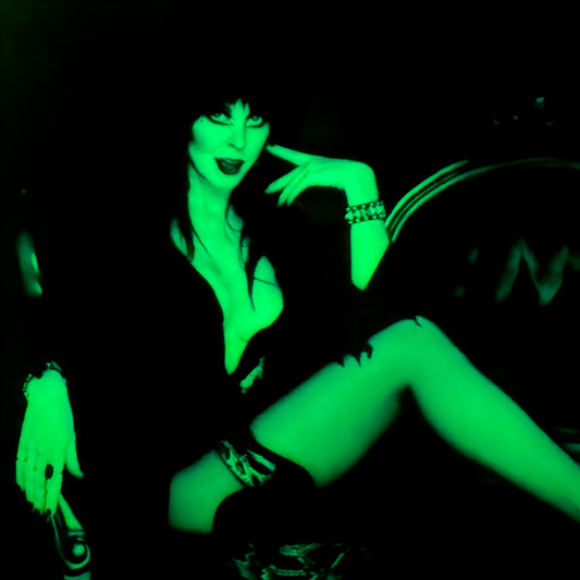 Elvira - Glow In The Dark Sticker