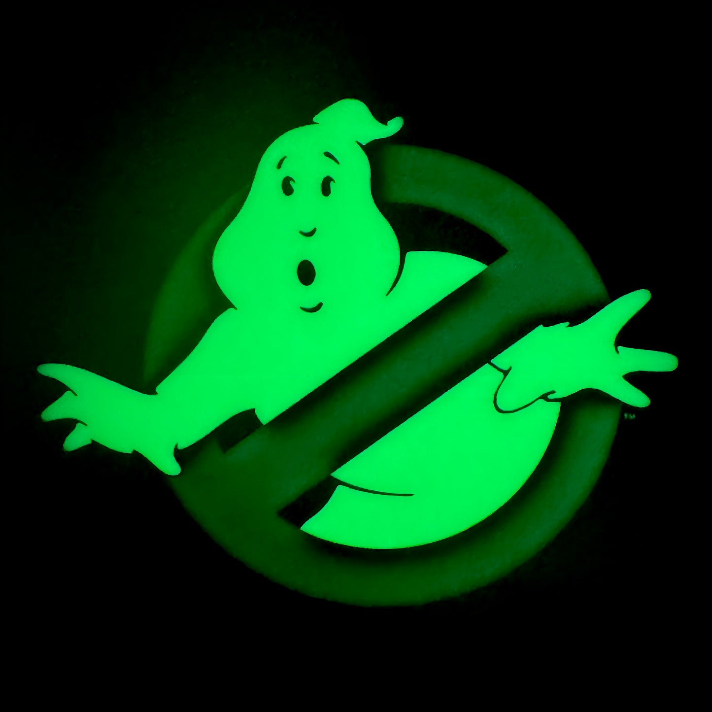 Ghostbusters Logo - Glow In The Dark Sticker