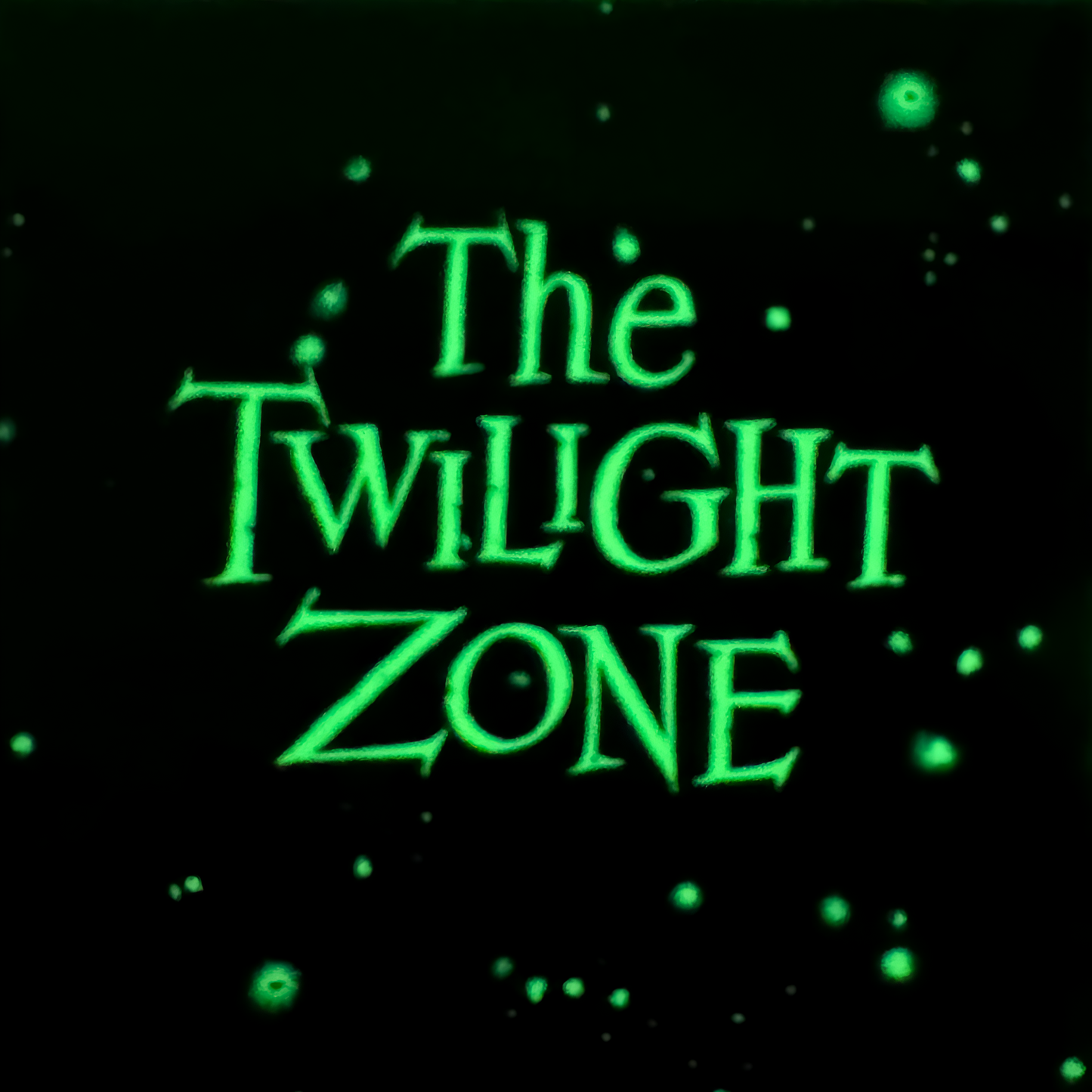 The Twilight Zone - Glow In The Dark Sticker