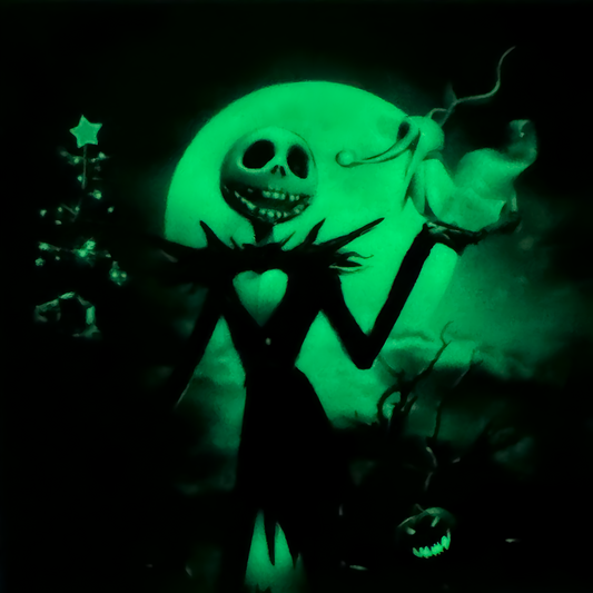 Nightmare Before Christmas #3 - Glow In The Dark Sticker