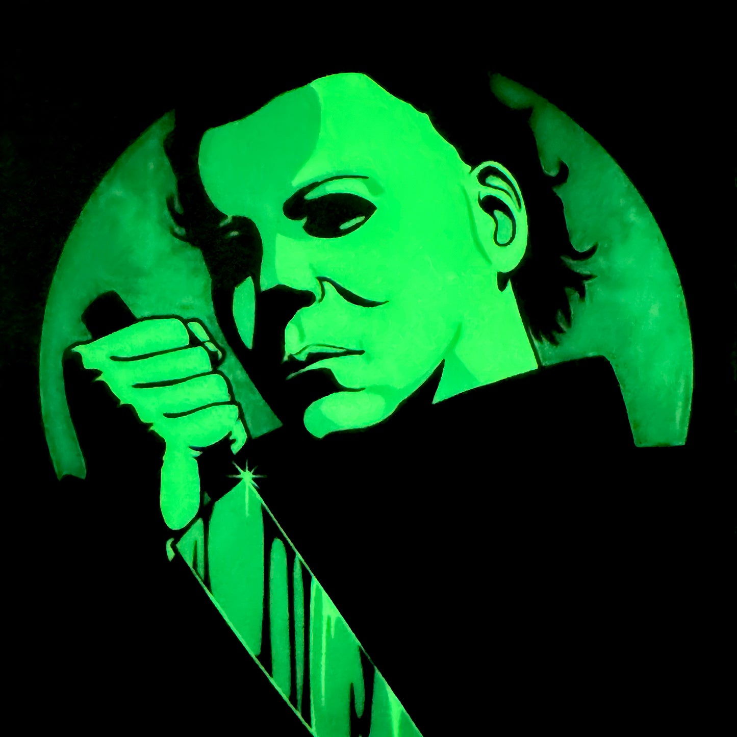 Michael Myers #4 - Glow In The Dark Sticker