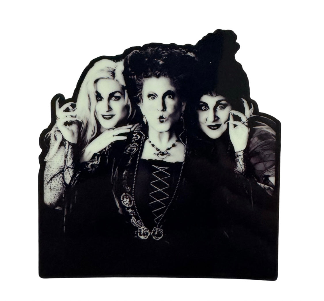 Hocus Pocus - Glow In The Dark Sticker