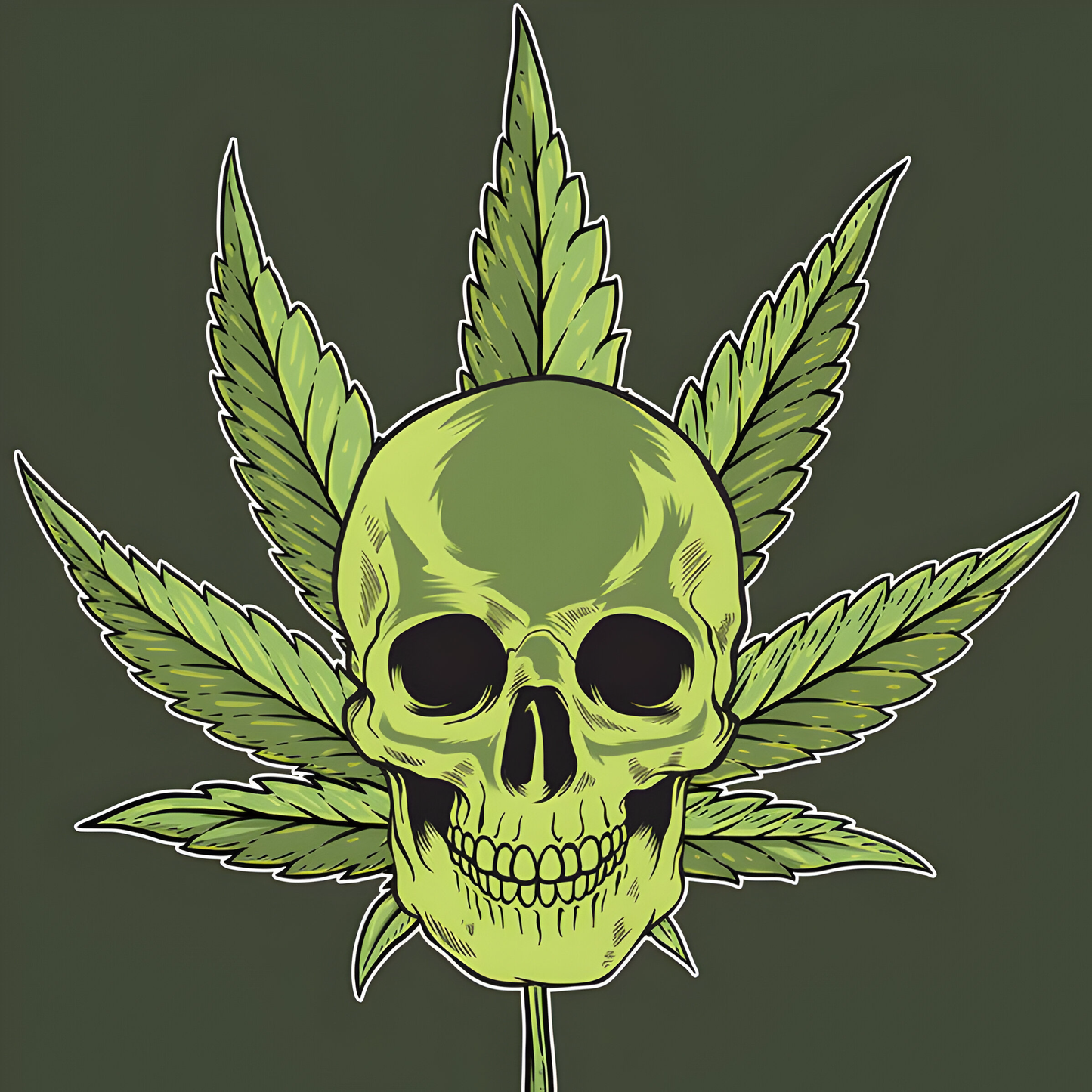 Scull 420 Leaf