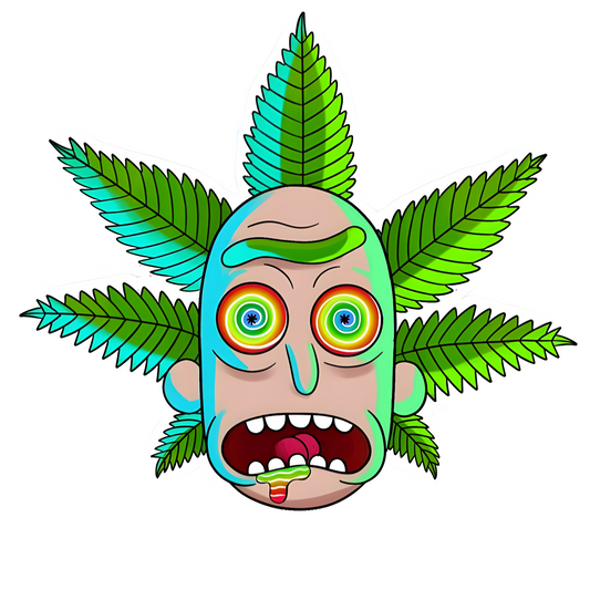 Rick & Morty 420 Leaf