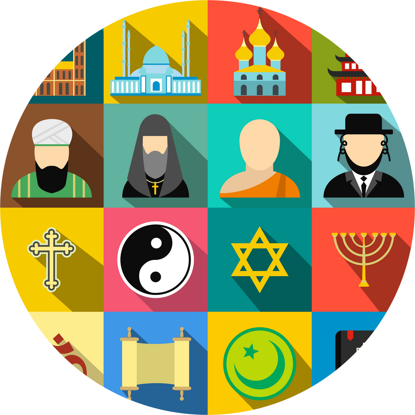 Religious Symbol Icons