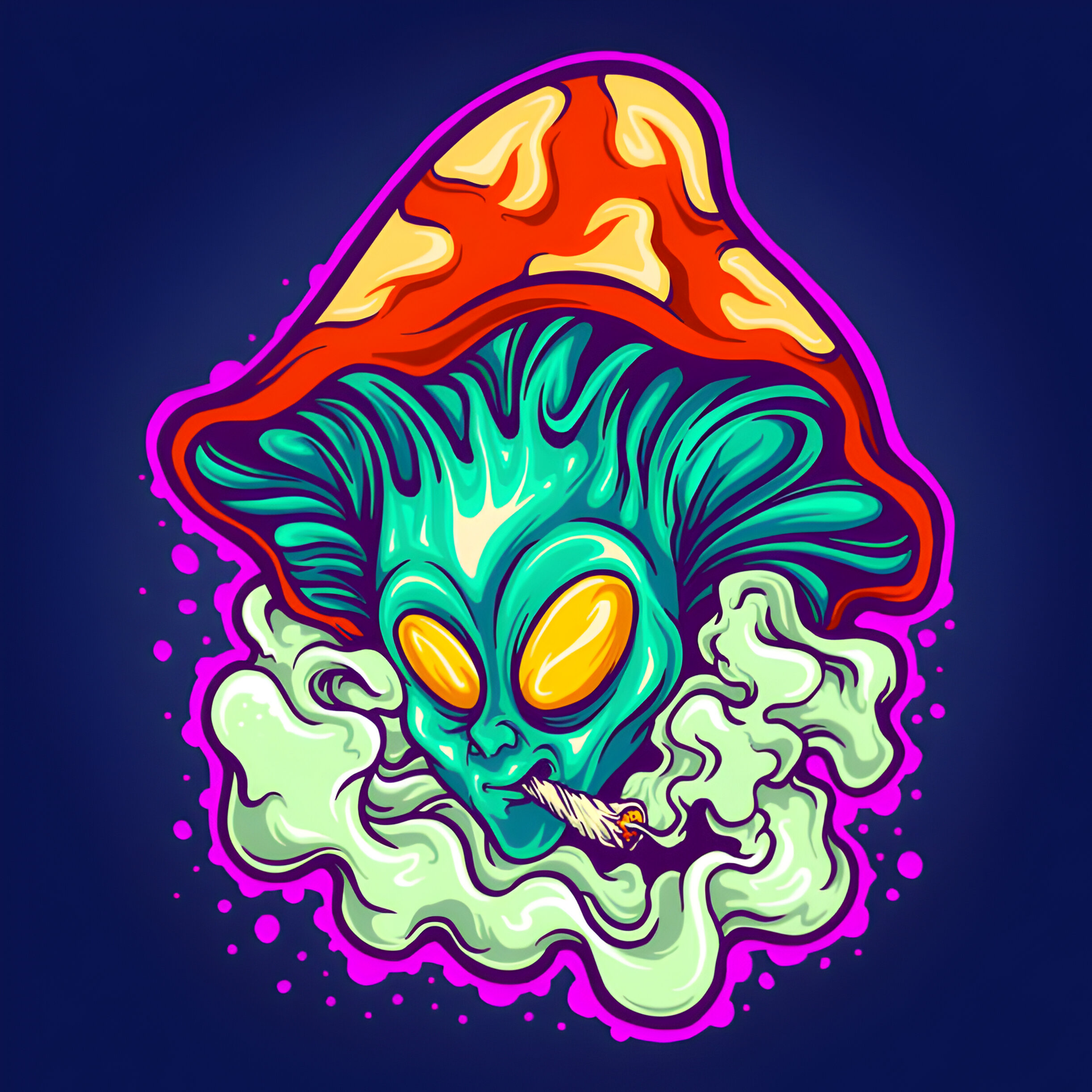 Alien Mushroom 420