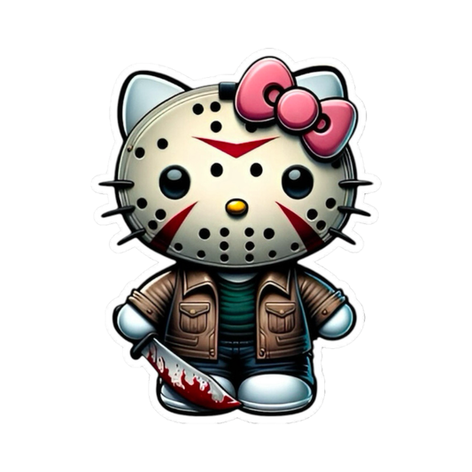 Scary Hello Kitty - Jason Voorhees