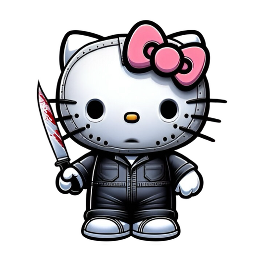 Scary Hello Kitty - Michael Myers