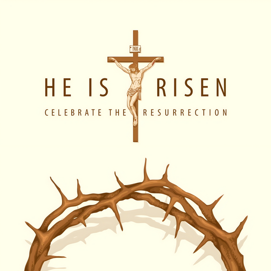 He Is Risen Happy Easter