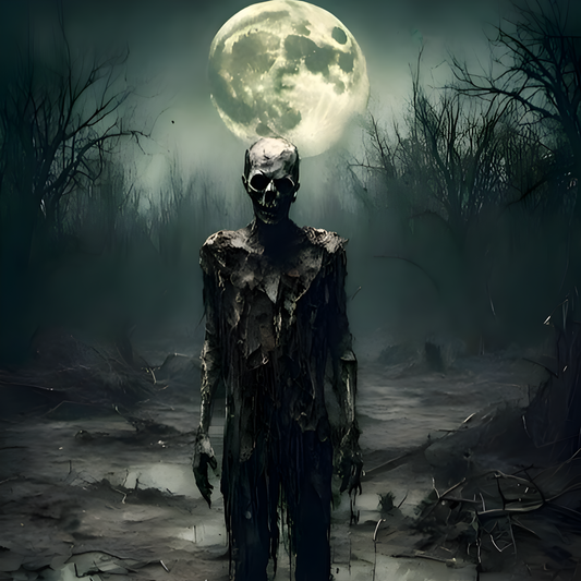 Zombie Under the Moon