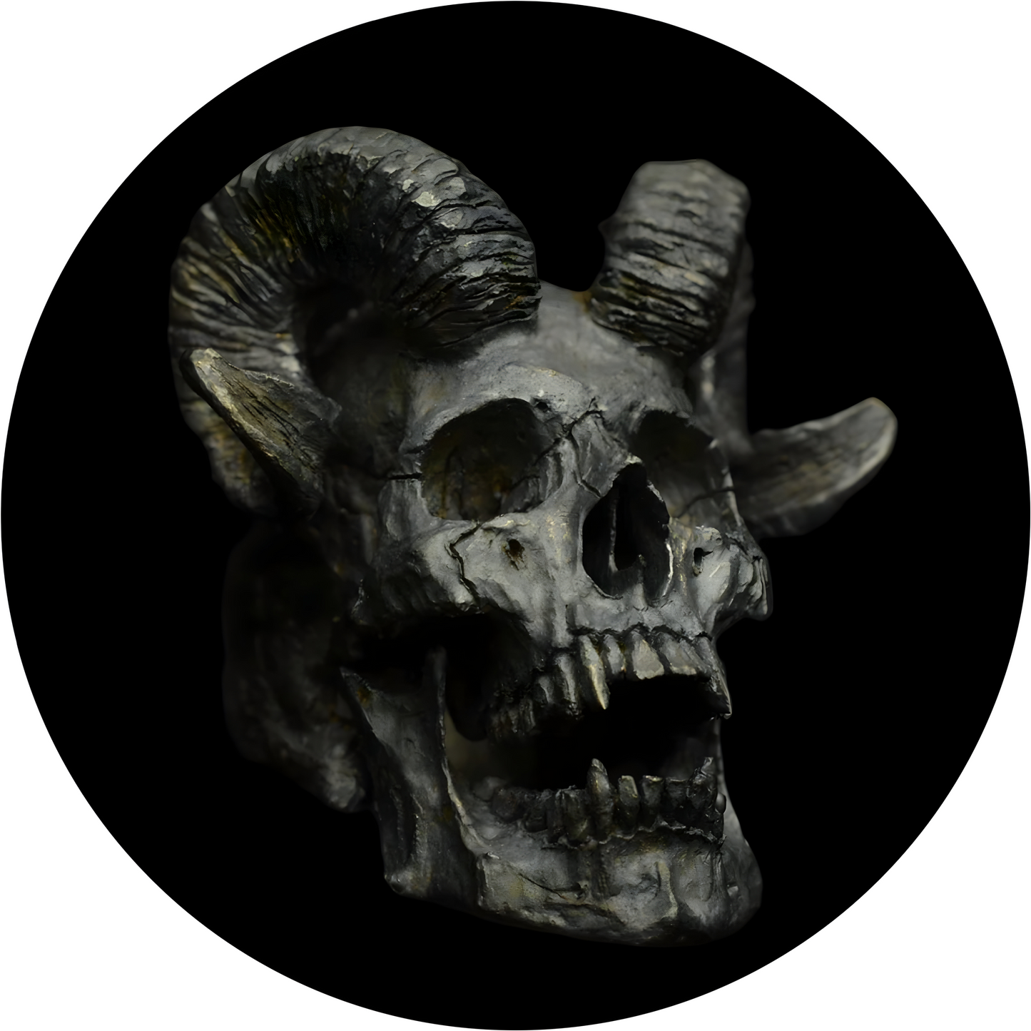 Skull With Horns