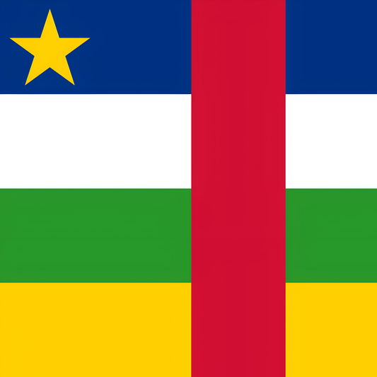 Central African Republic Flag