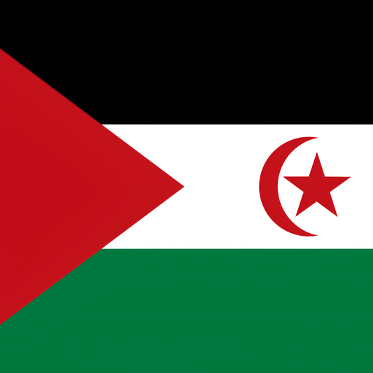 The Sahrawi Arab Democratic Republic Flag
