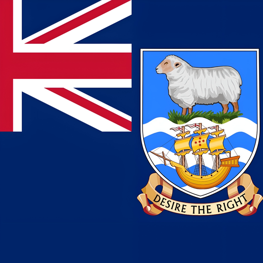 The Falkland Islands Flag