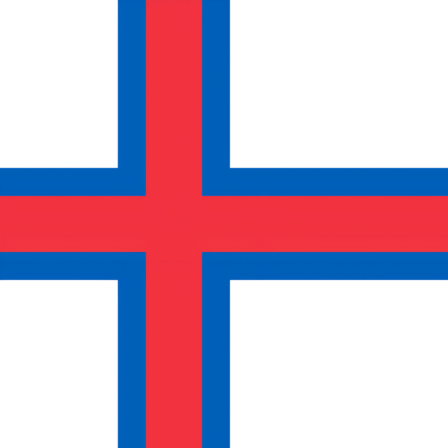 The Faroe Islands Flag