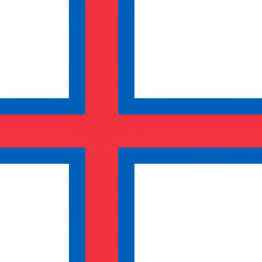 The Faroe Islands Flag