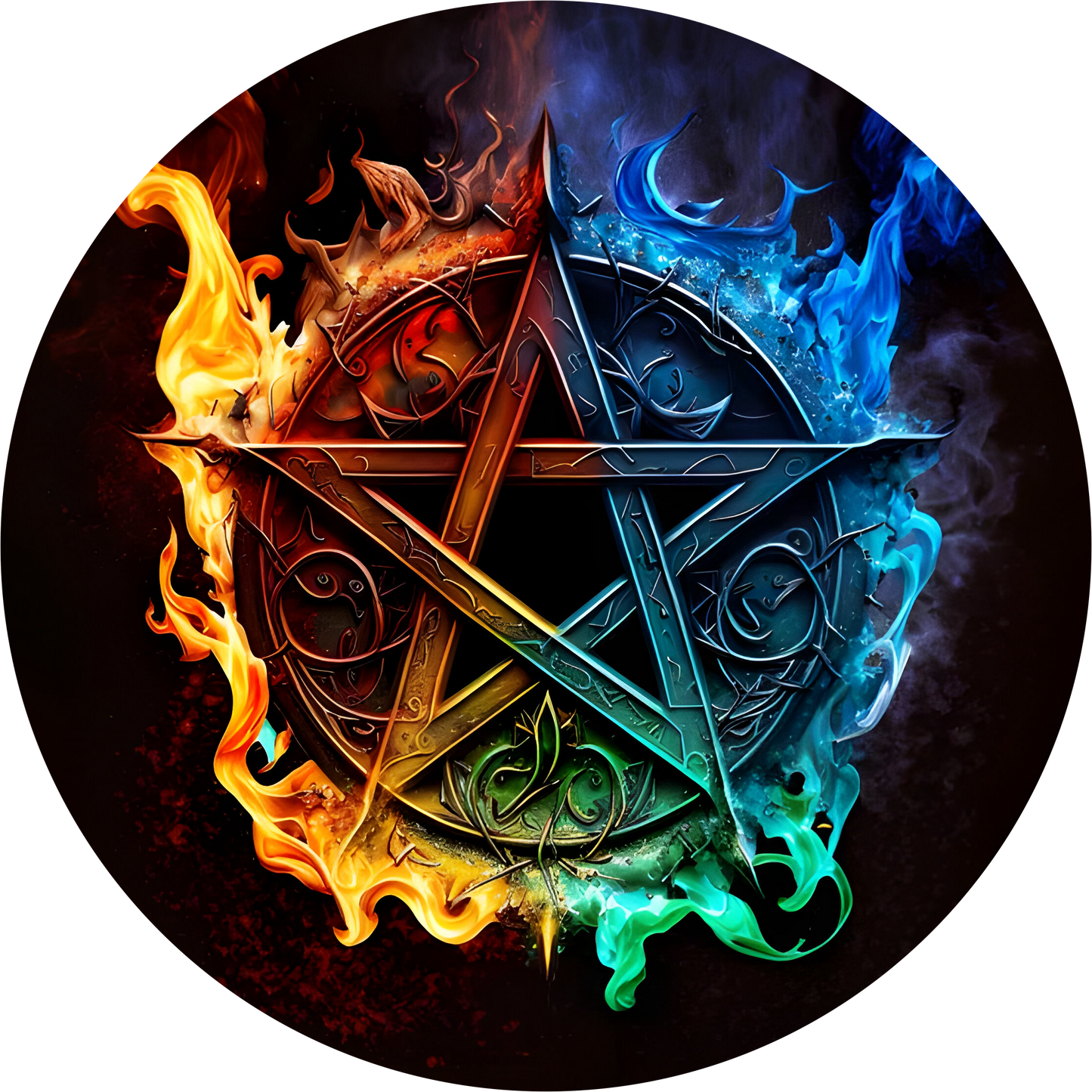 Wiccan Pentagram #2