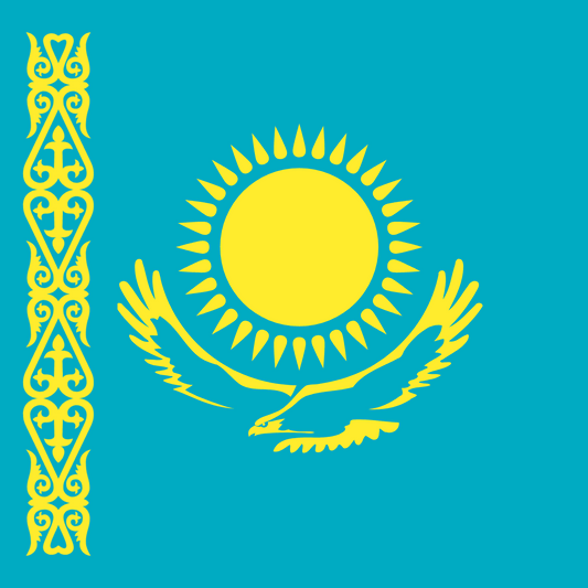 Kazakhstan Flag