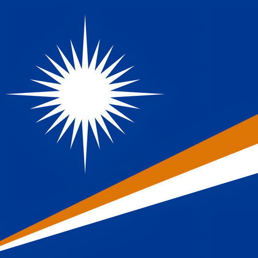 The Marshall Islands Flag